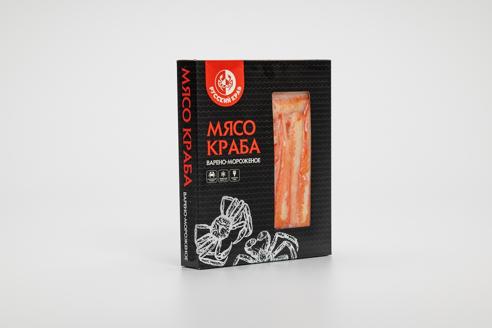 Мясо краба в вакуумной упаковке - Русский краб